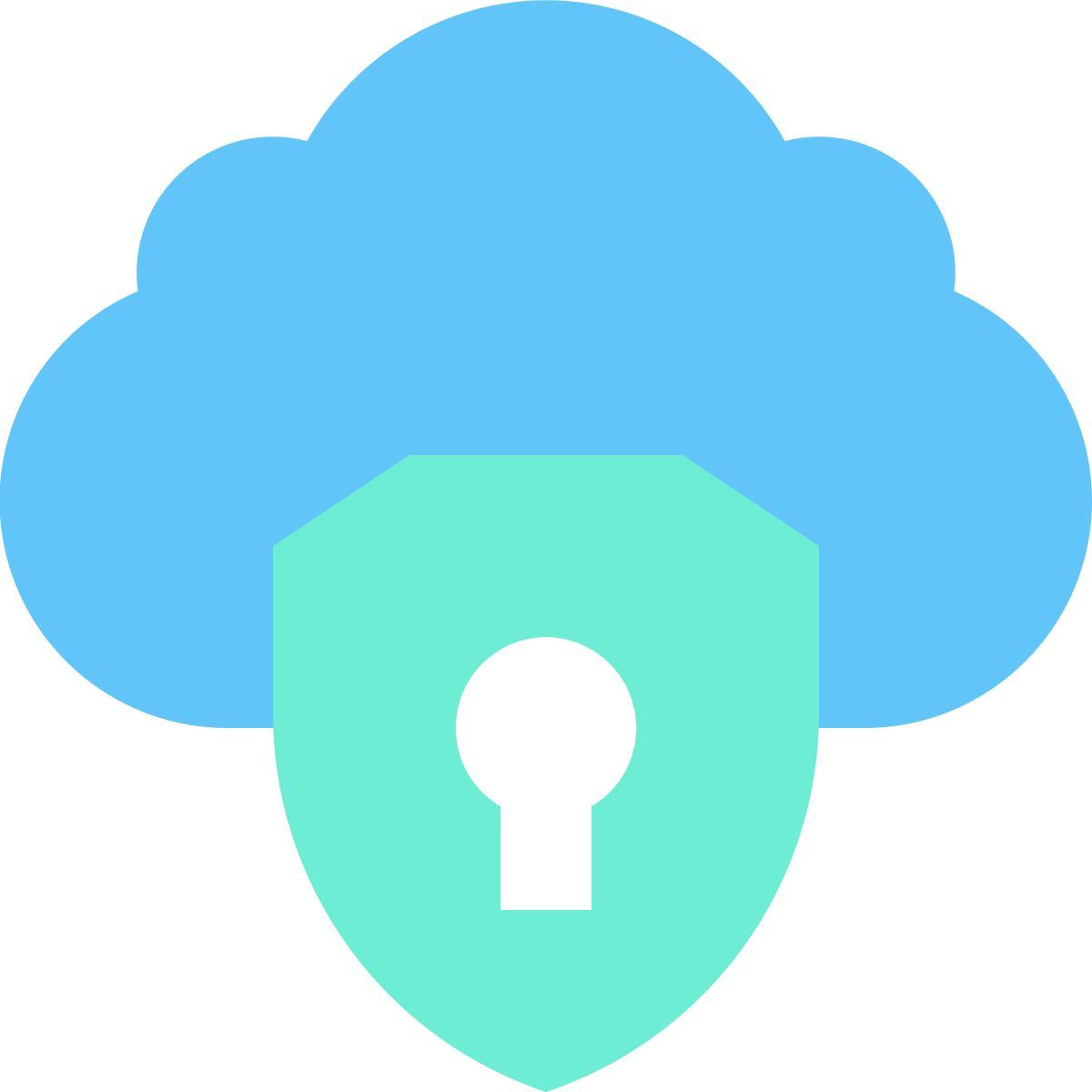 cloud security icon