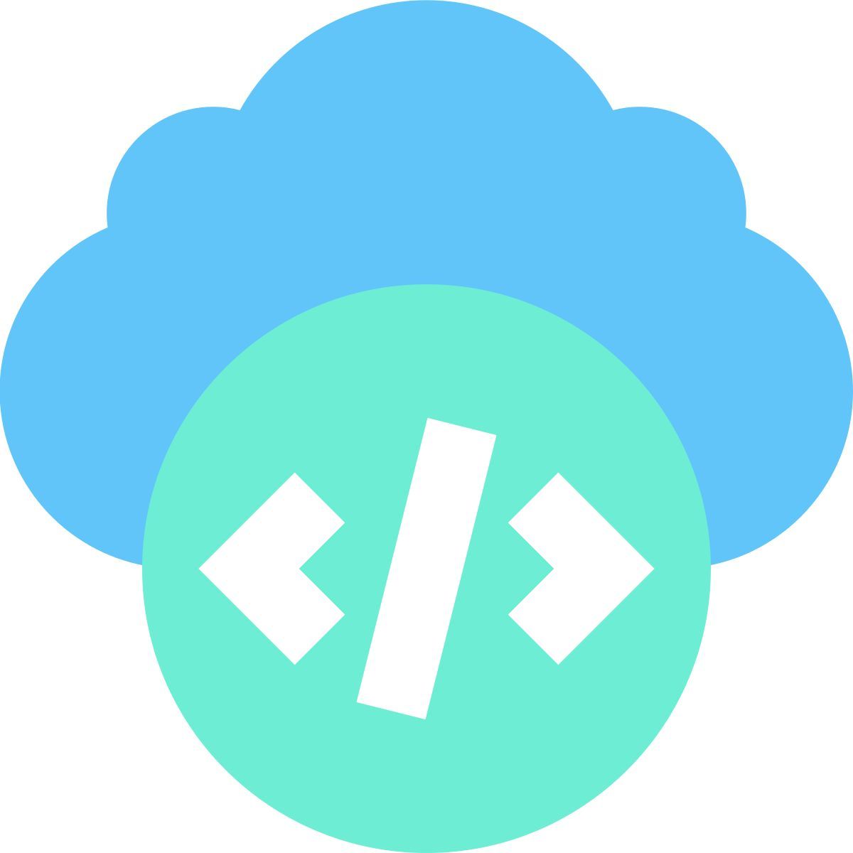 cloud code icon