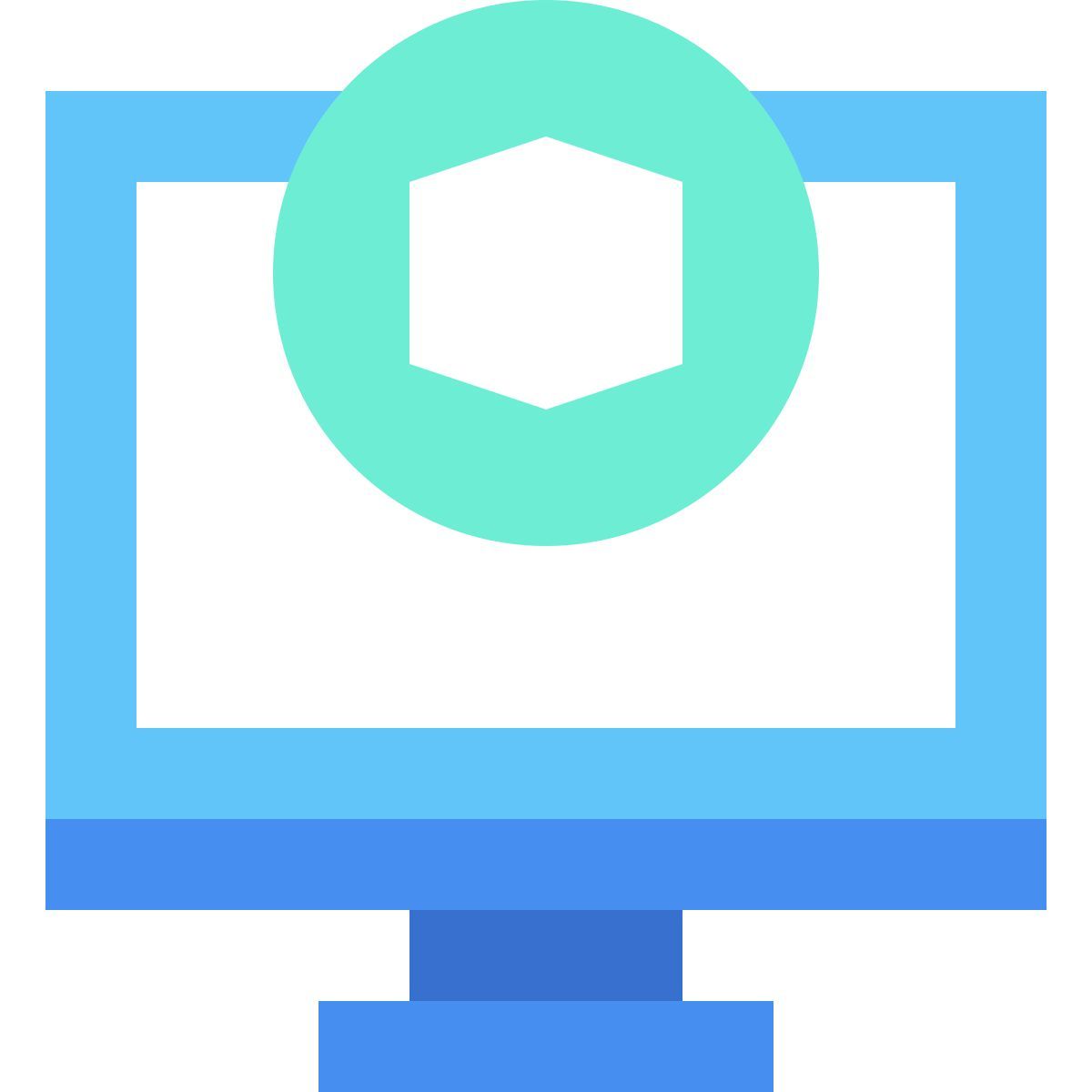 crypto computer icon