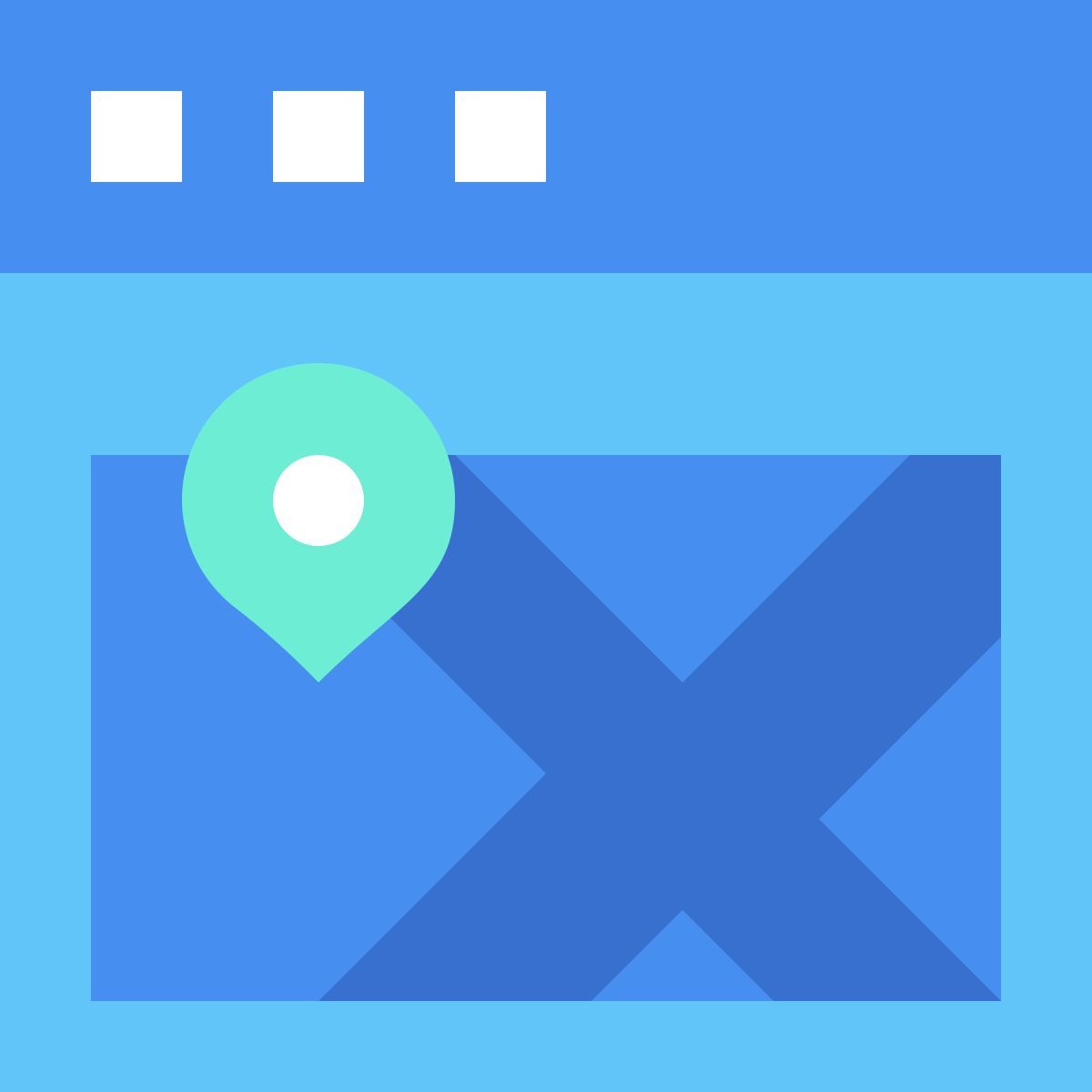 online map icon
