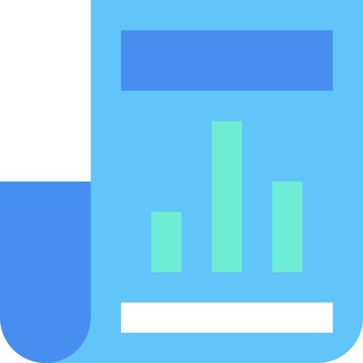 report graph icon