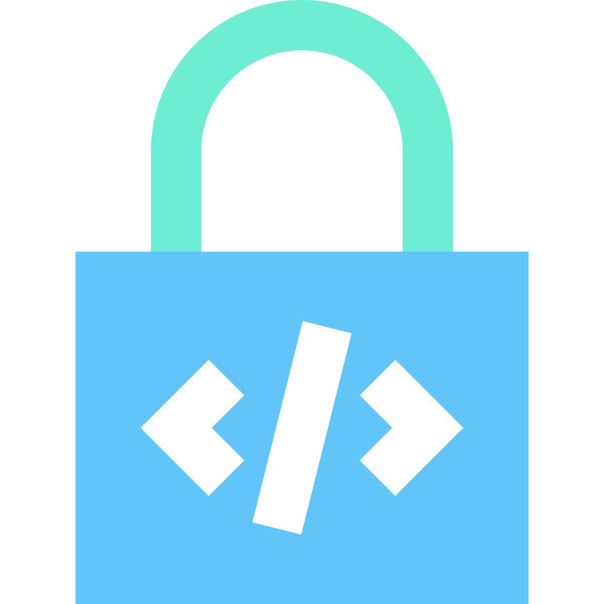 secure lock icon