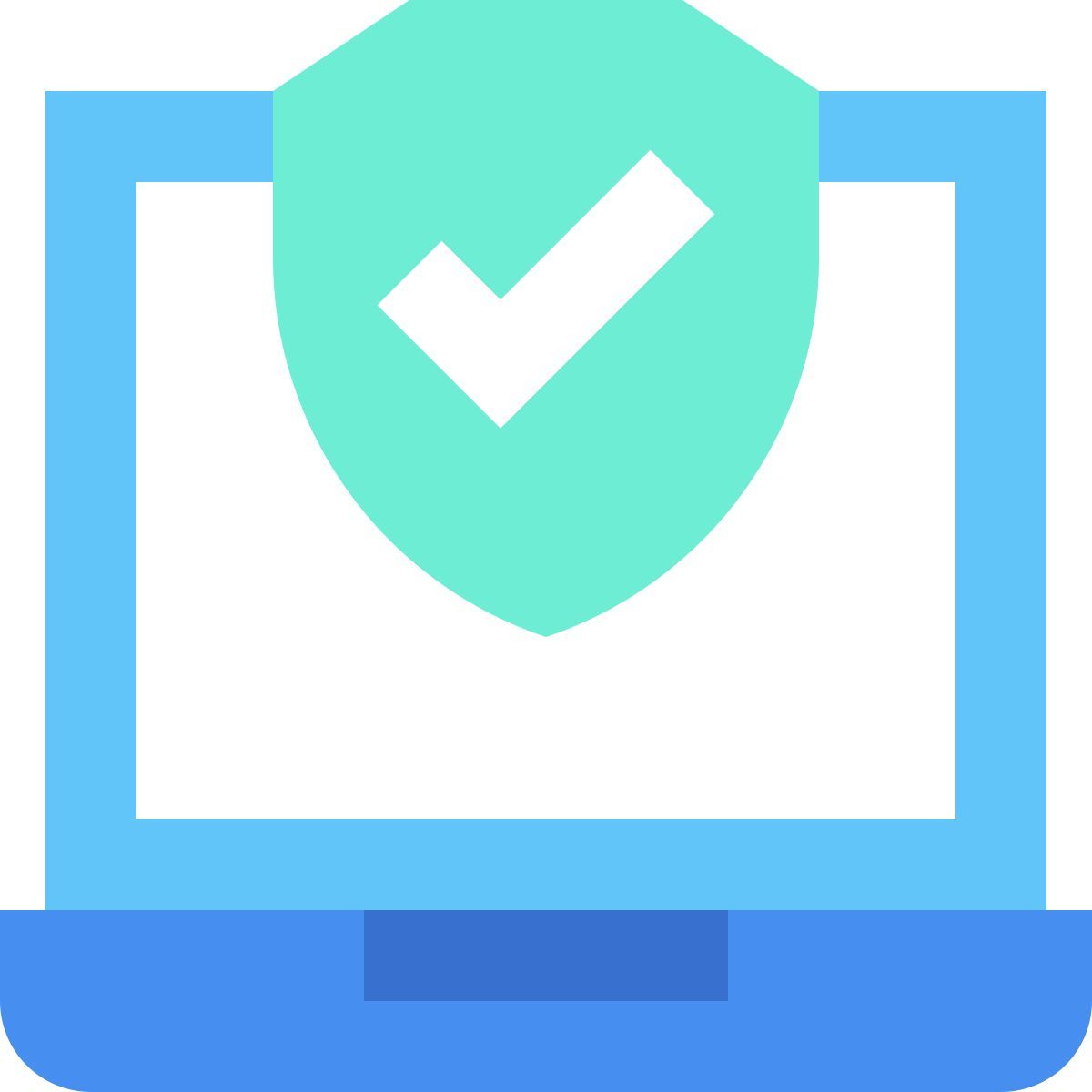 security laptop icon