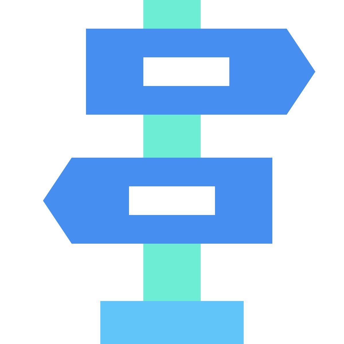 sign post icon
