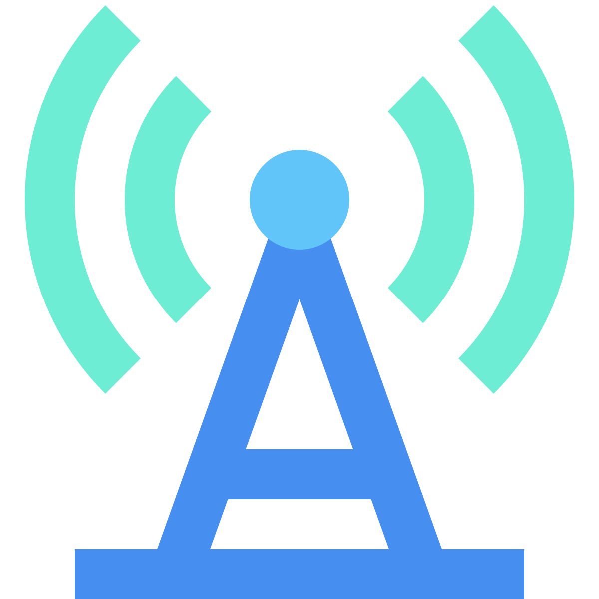 mittelmäßige verbindung icon