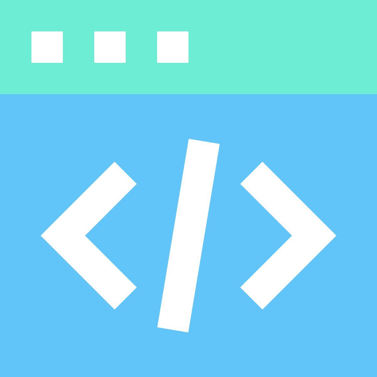 web coding icon