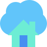 external Home-cloud-data-beshi-flat-kerismaker icon