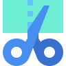 external Scissors-art-and-design-beshi-flat-kerismaker icon