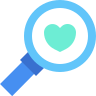external Search-love-beshi-flat-kerismaker icon
