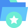 external Star-folder-beshi-flat-kerismaker icon