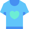 external T-Shirt-love-beshi-flat-kerismaker icon