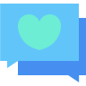 external Talk-love-beshi-flat-kerismaker icon