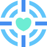 external Target-love-beshi-flat-kerismaker icon