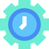 external Time-Management-time-and-date-beshi-flat-kerismaker icon