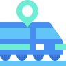 external Train-map-location-beshi-flat-kerismaker icon