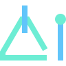 external Triangle-music-beshi-flat-kerismaker icon