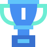 external Trophy-startup-beshi-flat-kerismaker icon