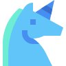external Unicorn-startup-beshi-flat-kerismaker icon