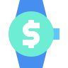 external Watch-finance-beshi-flat-kerismaker icon