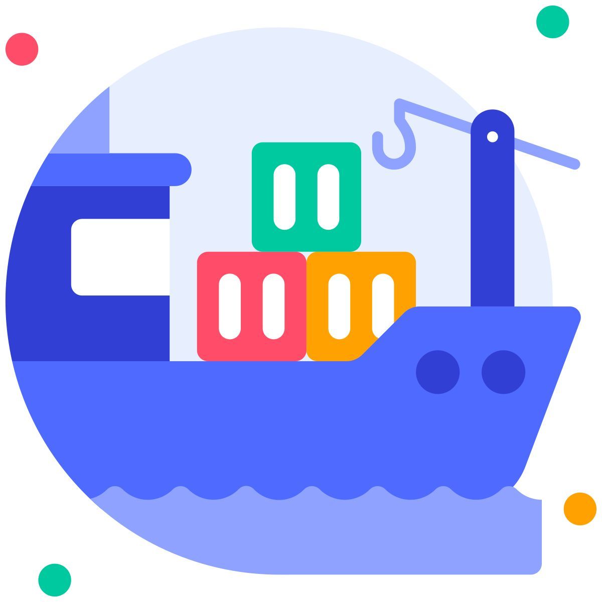 cargo ship icon