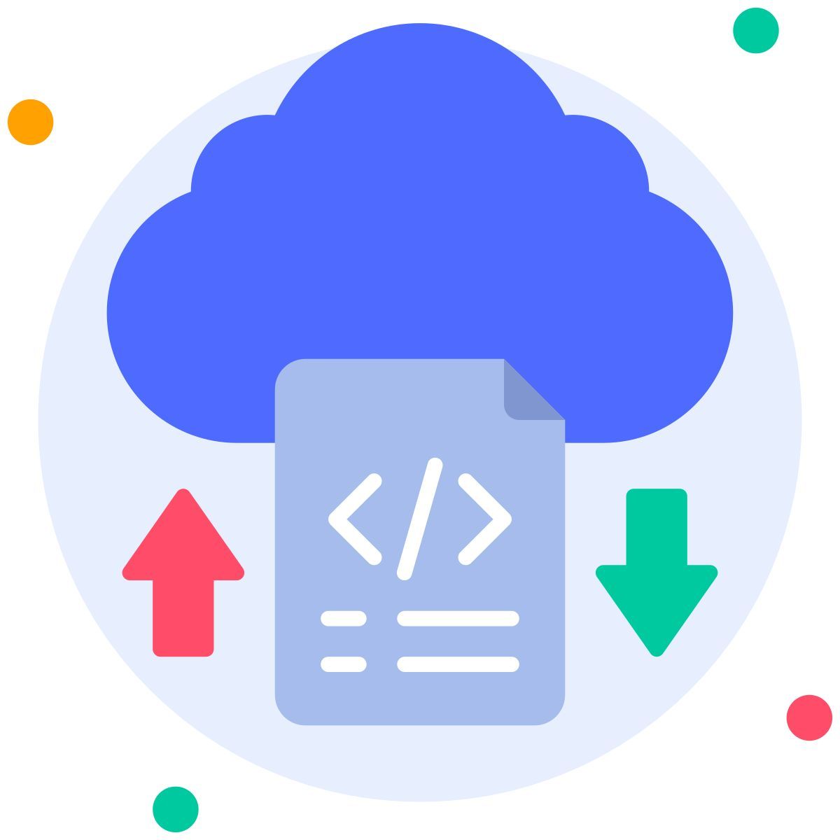 cloud code icon