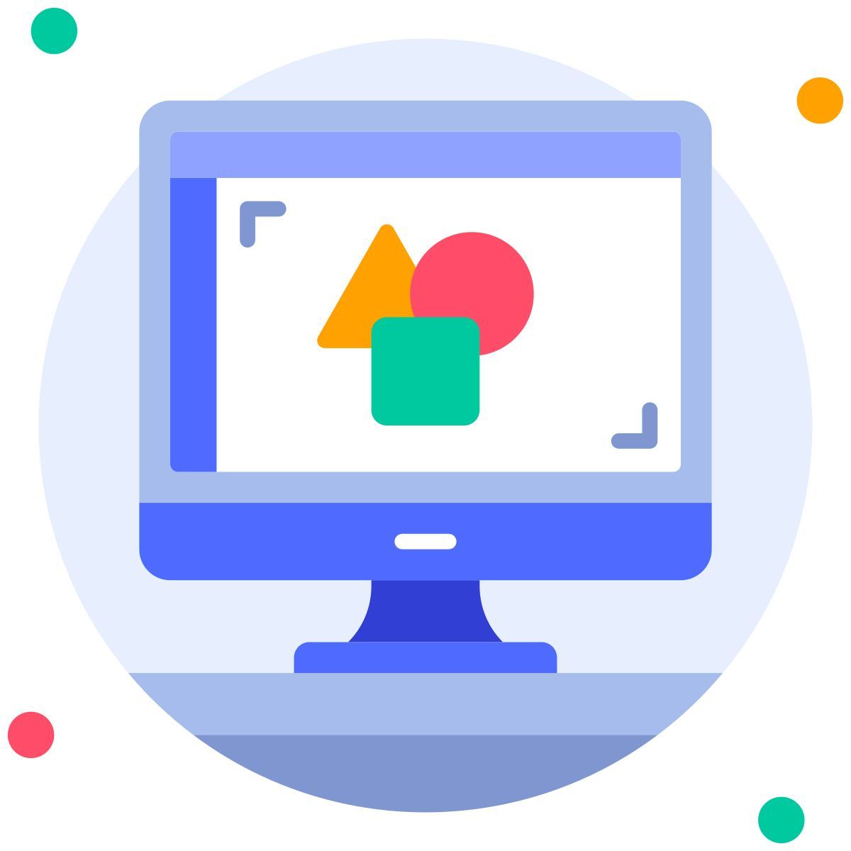 computer graphic design icon