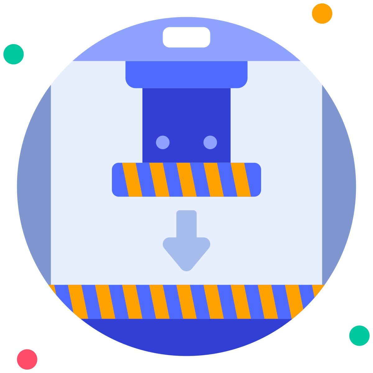 press machine icon