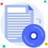 external CD-file-document-beshi-glyph-kerismaker icon