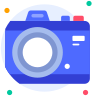 external Camera-2-communication-media-beshi-glyph-kerismaker icon