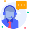 external Customer-Service-3-help-and-support-beshi-glyph-kerismaker icon
