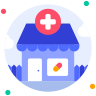 external Drug-Store-pharmacy-beshi-glyph-kerismaker icon