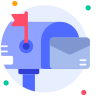 external Mail-Box-communication-media-beshi-glyph-kerismaker icon