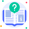 external Question-Book-help-and-support-beshi-glyph-kerismaker icon