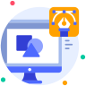 external Software-graphic-design-beshi-glyph-kerismaker icon