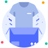 external T-Shirt-delivery-beshi-glyph-kerismaker icon