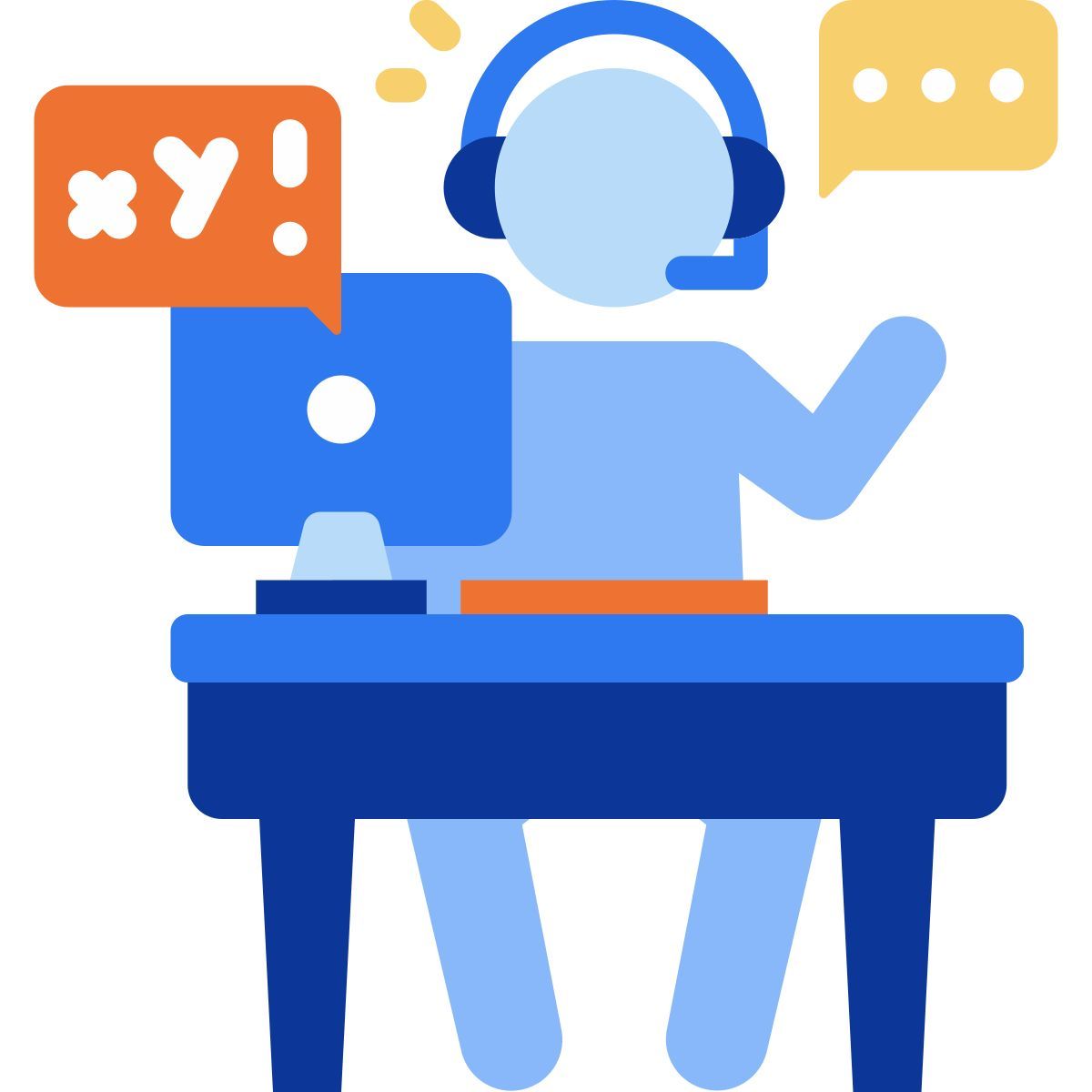angry customer 2 icon