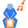 external Kajon-music-beshi-line-kerismaker icon