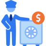 external Safebox-finance-beshi-line-kerismaker icon