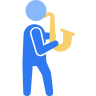 external Saxophone-music-beshi-line-kerismaker icon