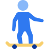 external Skateboard-fitness-beshi-line-kerismaker icon