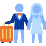 external Travel-wedding-beshi-line-kerismaker icon