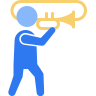 external Trombone-music-beshi-line-kerismaker icon
