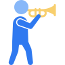 external Trumpet-music-beshi-line-kerismaker icon