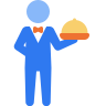 external Waiter-cooking-beshi-line-kerismaker icon