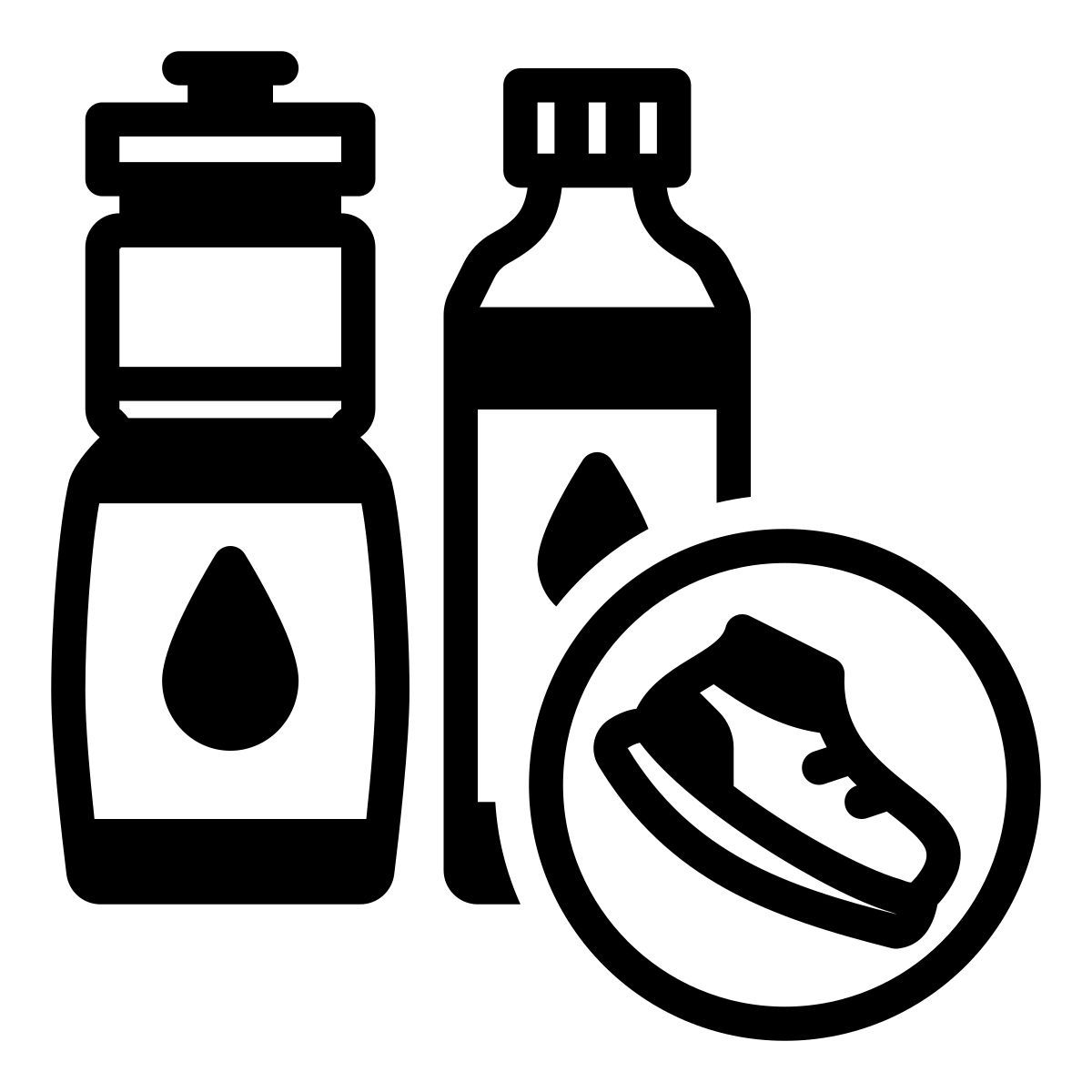 bottle of water icon