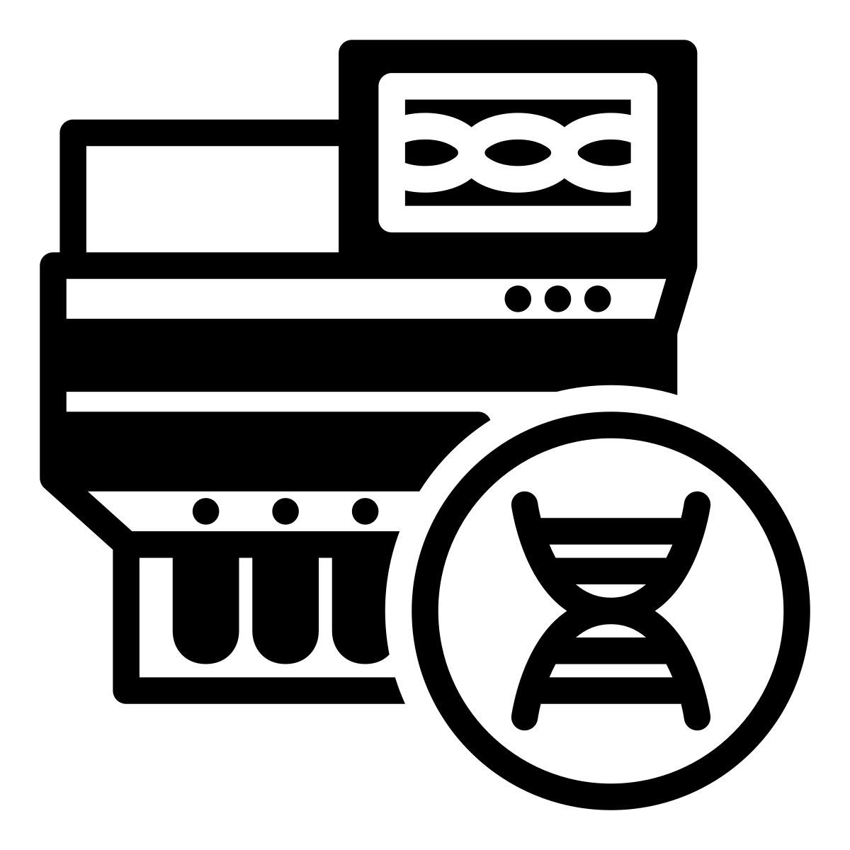 dna machine icon