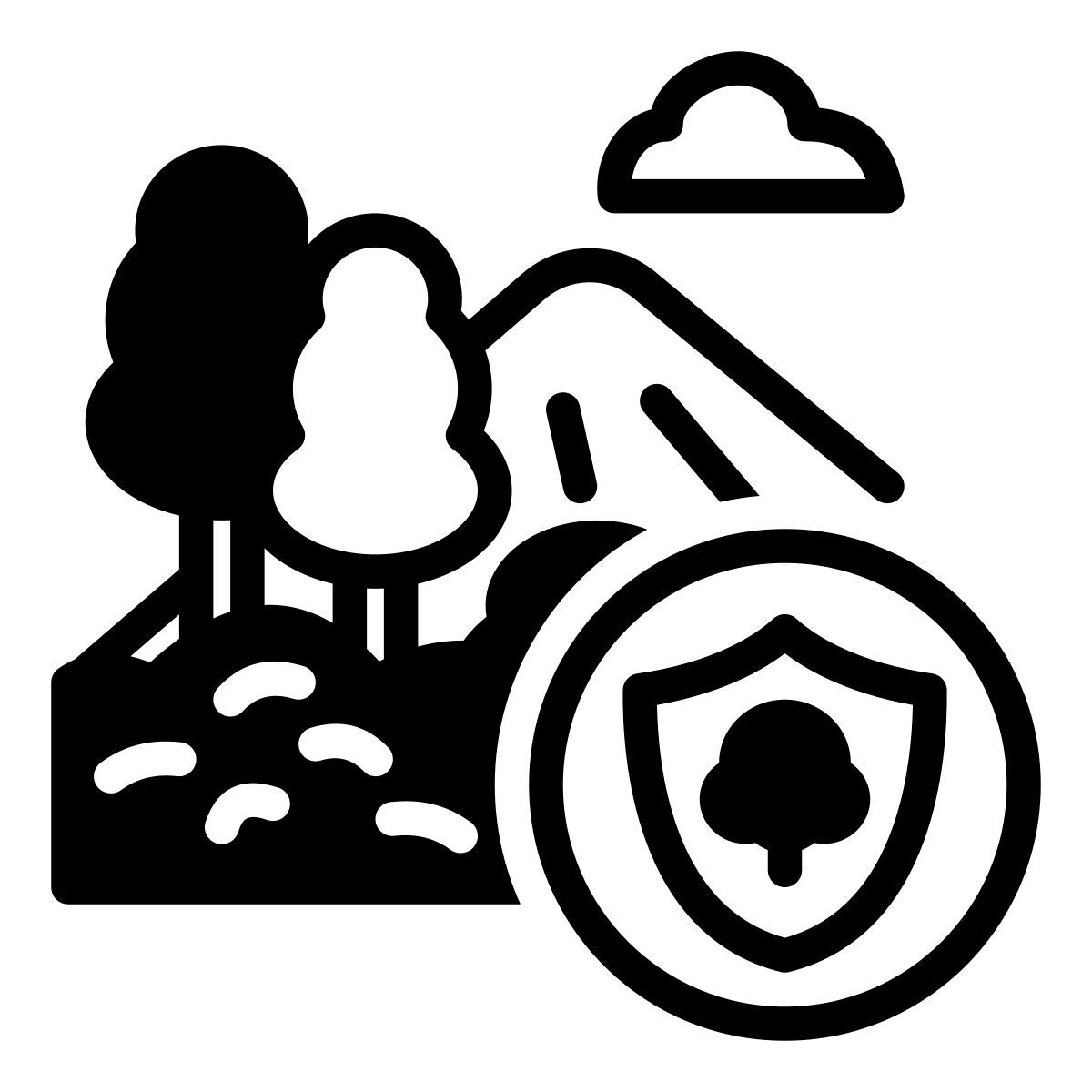 forest conservation icon