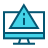external error-computer-blue-line-nixx-design icon