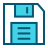 external floppy-finance-blue-line-nixx-design icon