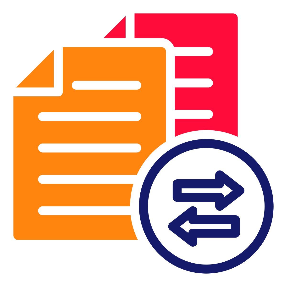 data transfer icon